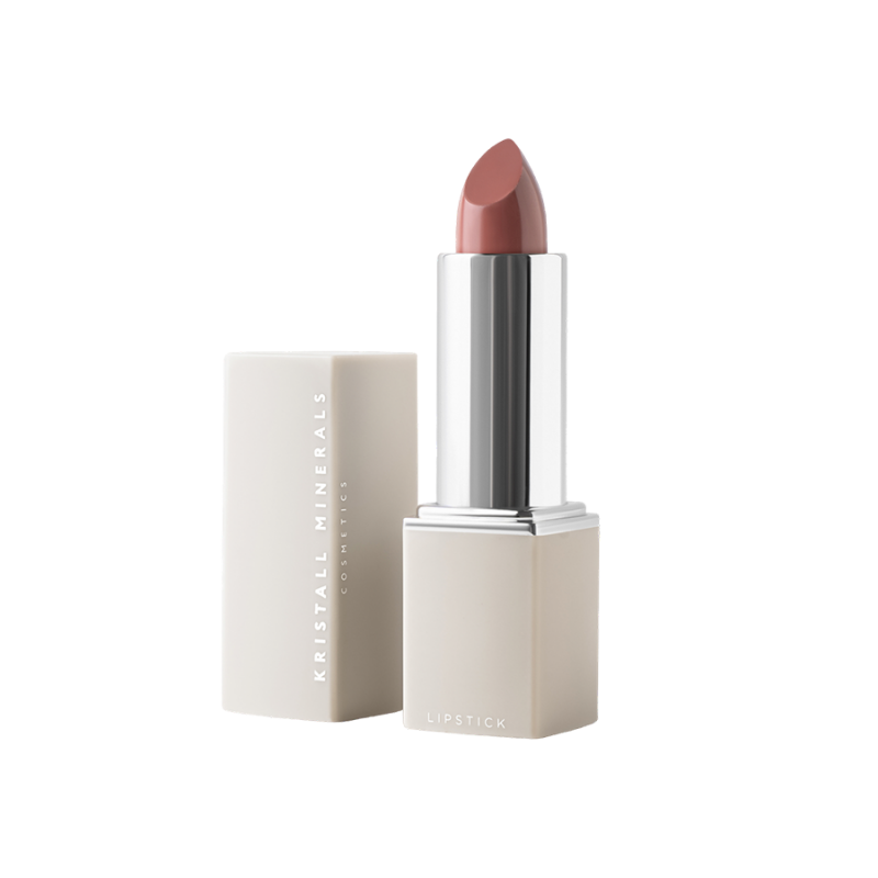 Помада кремовая 07 Caramel Nude Kristall Minerals