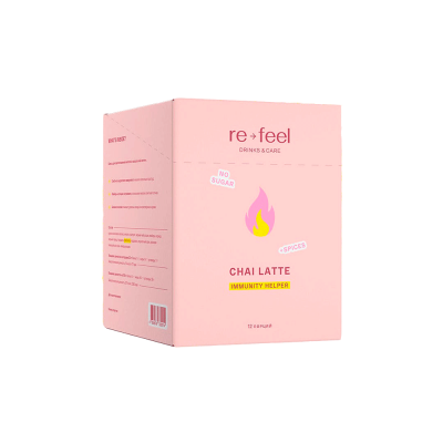 ЧАЙ-ЛАТТЕ С ЧАГОЙ И СПЕЦИЯМИ ReFeel